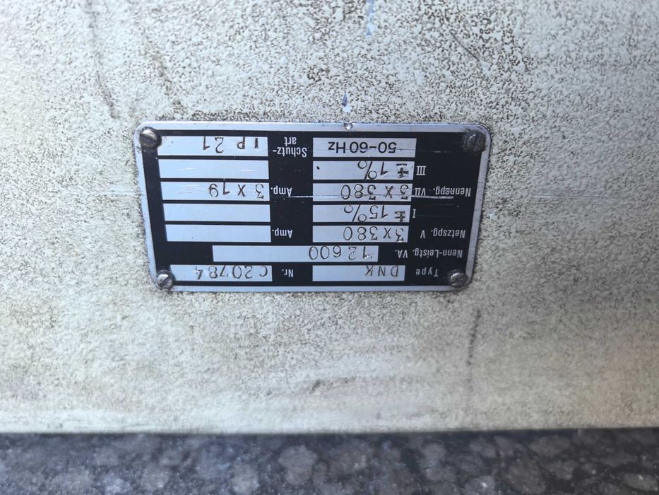 Ел Табло за обемна ерозийна машини