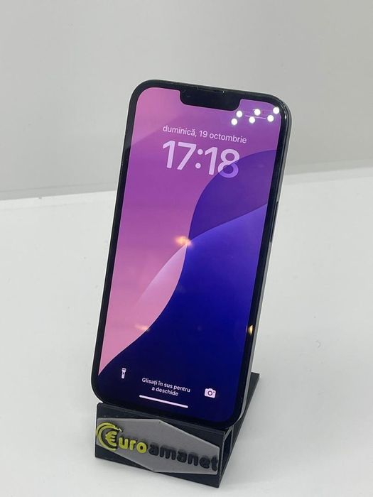 Telefon mobil Apple iPhone 13, 128GB, 5G, Midnight -A-