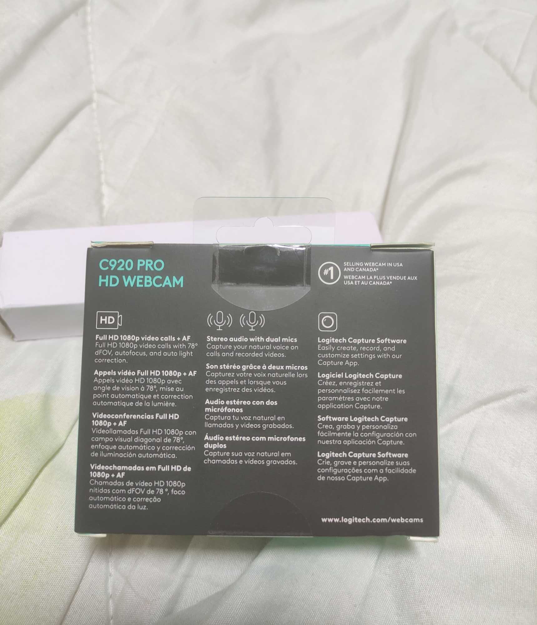 Продам Logitech C920 Pro Hd web camera конференция в новом состоянии