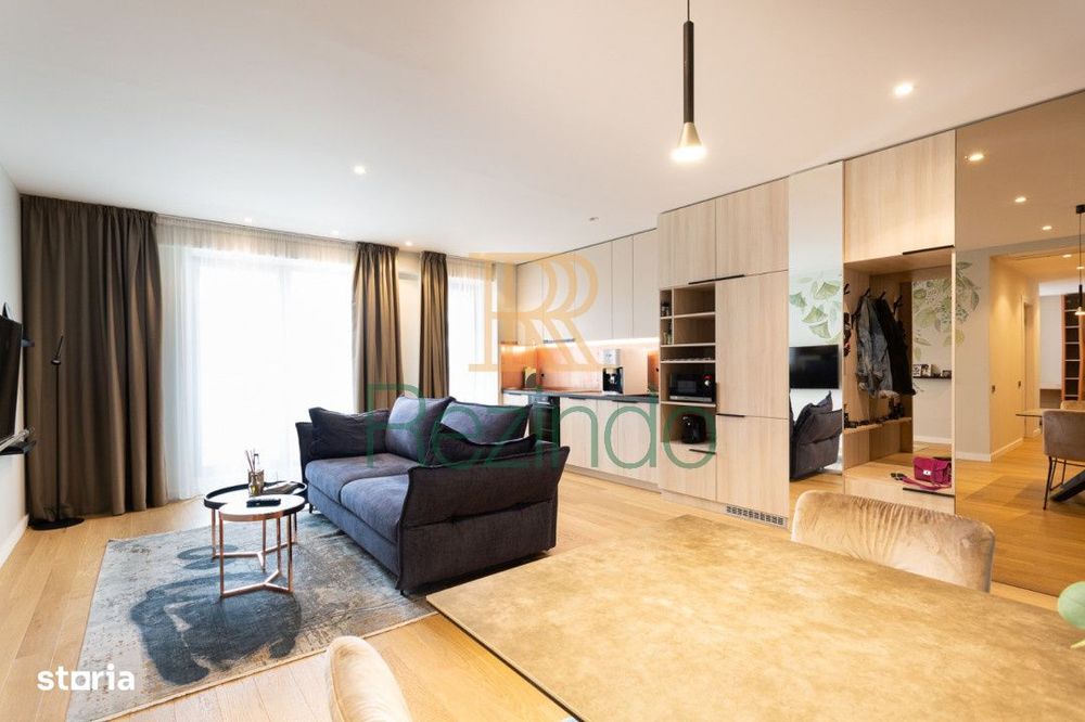 2 camere Superior | 1 Dormitor + Birou/Dressing | Premium