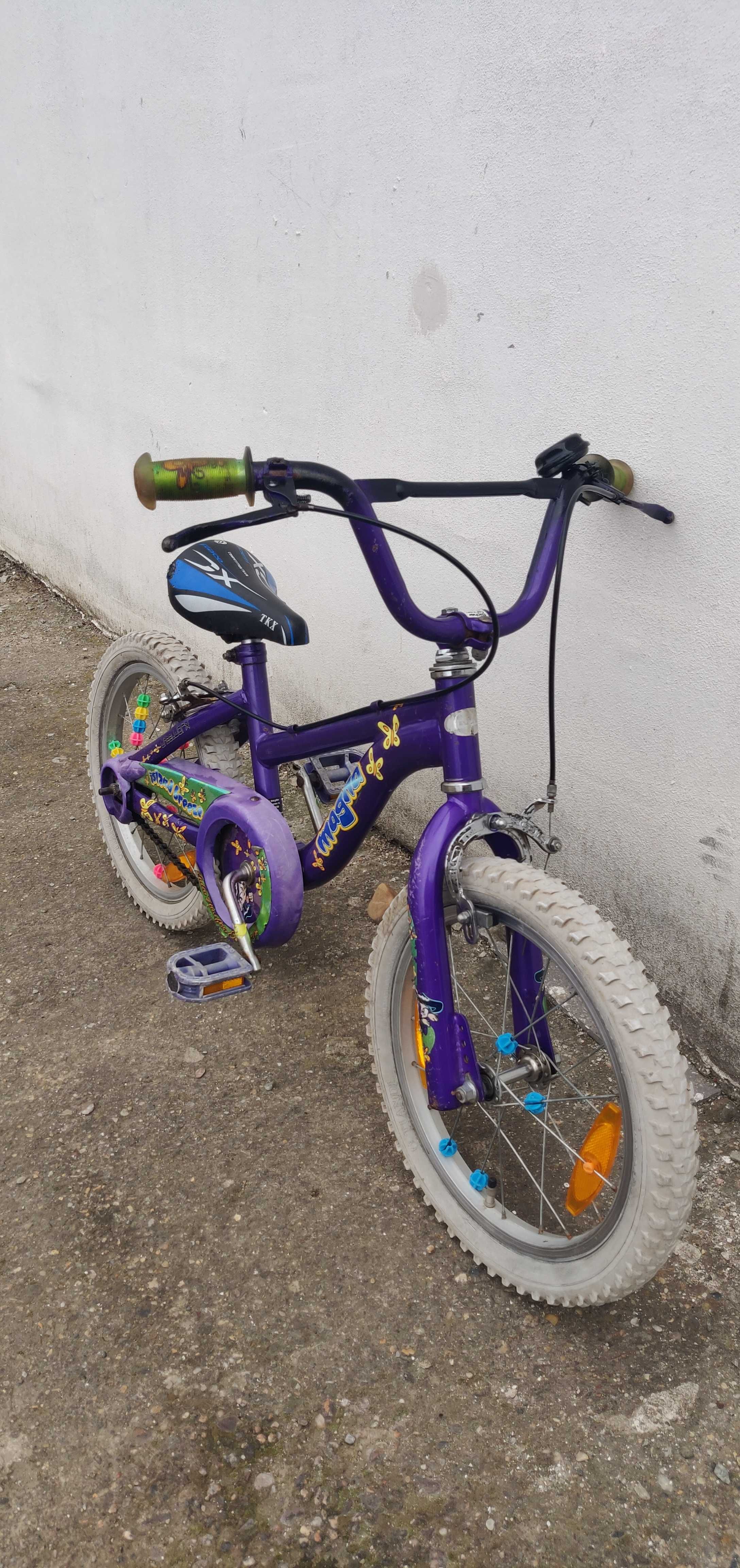 Bicicleta de copii cu roti de 16 inch