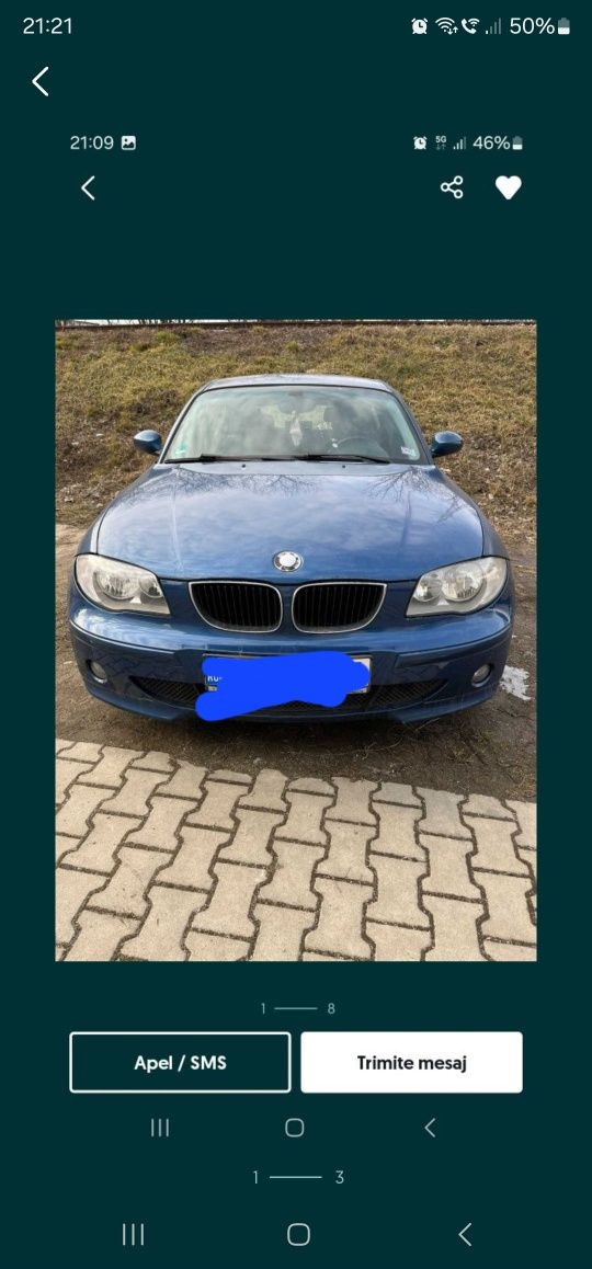 Dezmembrez seria 116i coupe
