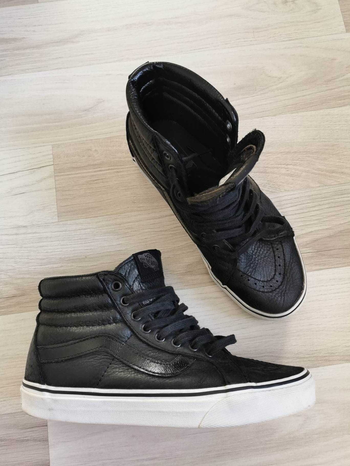 tenisi VANS SK8-HI REISSUE (PREMIUM LEATHER), marime 38.5, unisex