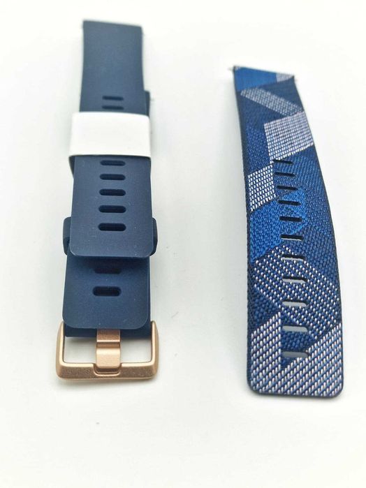 Smartwatch Fitbit Versa 2 Special Edition, NFC, Navy/Pink Woven*NOU