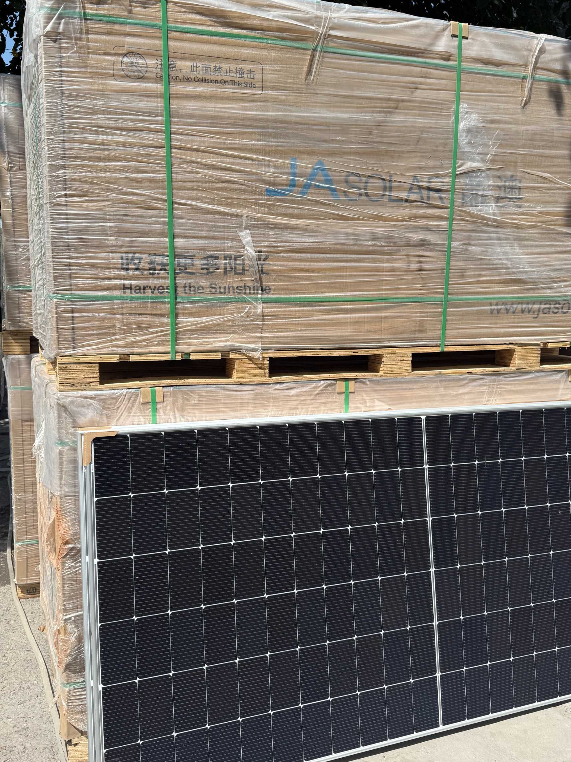 Солнечные панели Ja Solar 590 и 605W