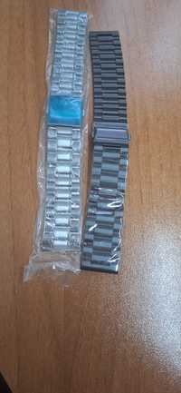Различни дължини каишки за часовник от неръждаема стомана 22мм. 20mm