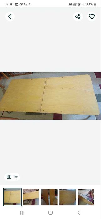 Продам стол раскладушку 2в 1