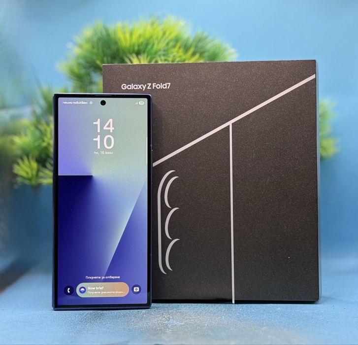 ГАРАНЦИОНЕН! Samsung Galaxy Z Fold7, 12GB RAM, 256GB, 5G, Blue Shadow