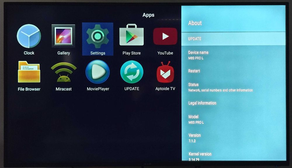 TV box MECOOL M8S PRO L тв бокс 3GB RAM / 16GB ROM OctaCore Cortex-A53