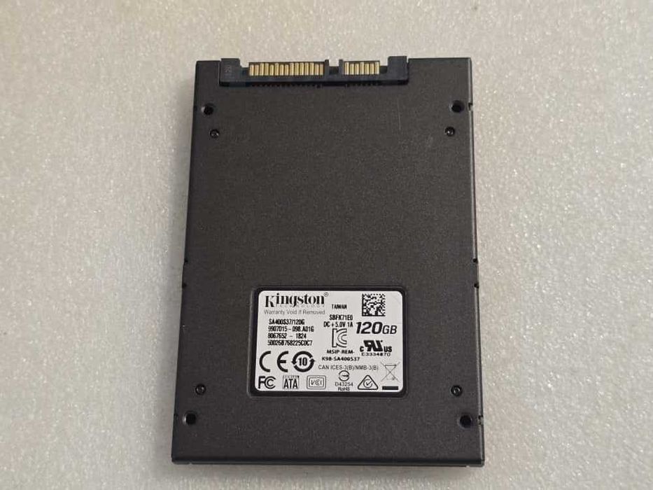 Solid-State Drive (SSD) KINGSTON A400, 120GB SATA3, 2.5" SA400S37/120G
