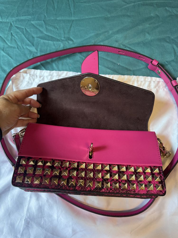 Geanta/ Poseta Michael Kors Greenwich Medium Snake