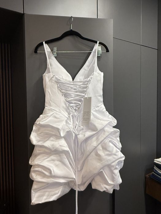 Rochie de mireasă cu corset scurtă XS - S