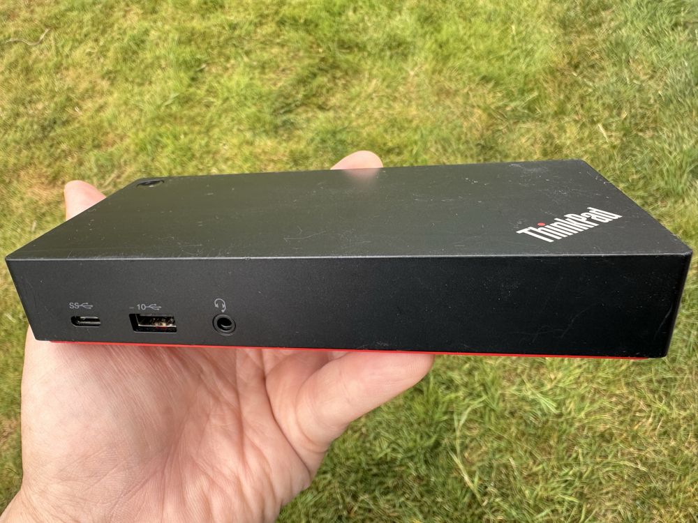 Docking station Lenovo USB-C Gen2 cu adaptor original