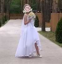 Продам красивое, воздушное, счастливое, свадебное платье, р-р 44-48