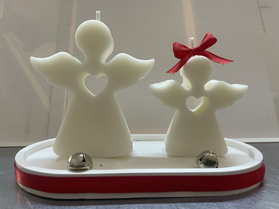 Коледни декорациш от восэк