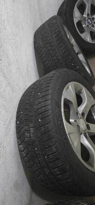 Jante aliaj ușor BMW cu anvelope iarnă Hankook 225/50 R17 98H XL