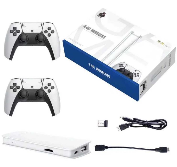 грова конзола RetroConsole M15 4K Pro Game Stick- тв игра 2 джойстика