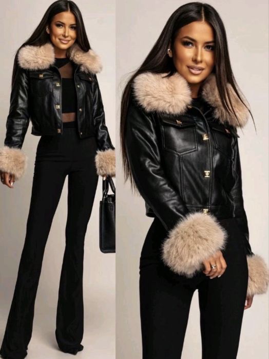 Елегантно кожено яке