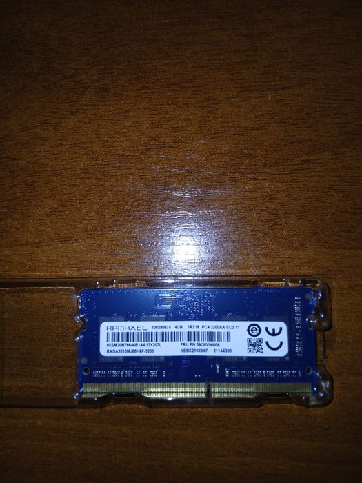 Ноутбучная ОЗУ (оперативная память) DDR4 4gb 3200MHz