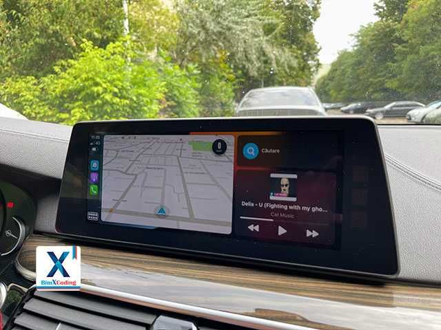 CarPlay BMW original fullscreen Evo id5 id6 MGU si EntryNav2