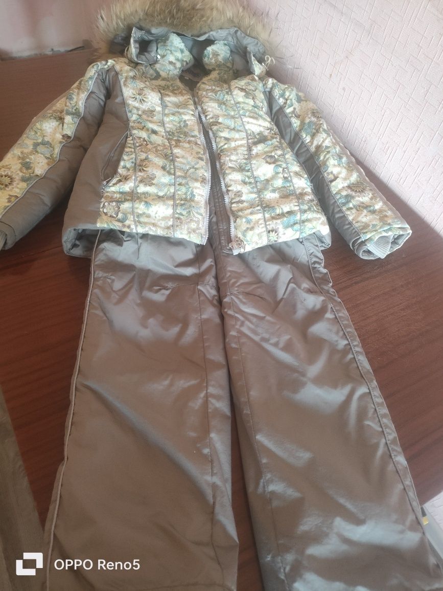зимний костюм для девочки