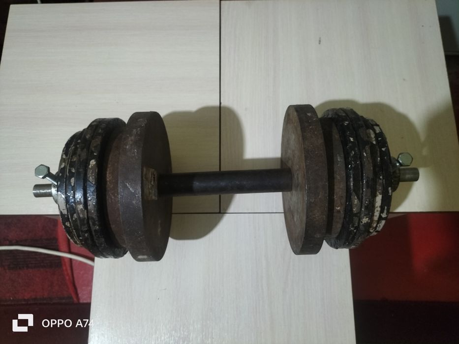 Разборный гантел 22 кг