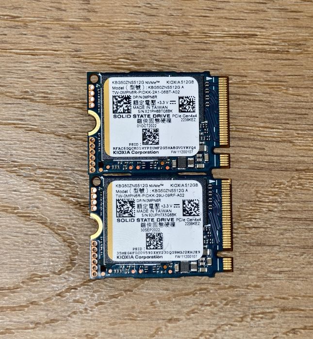 SSD 512gb Kioxia japan