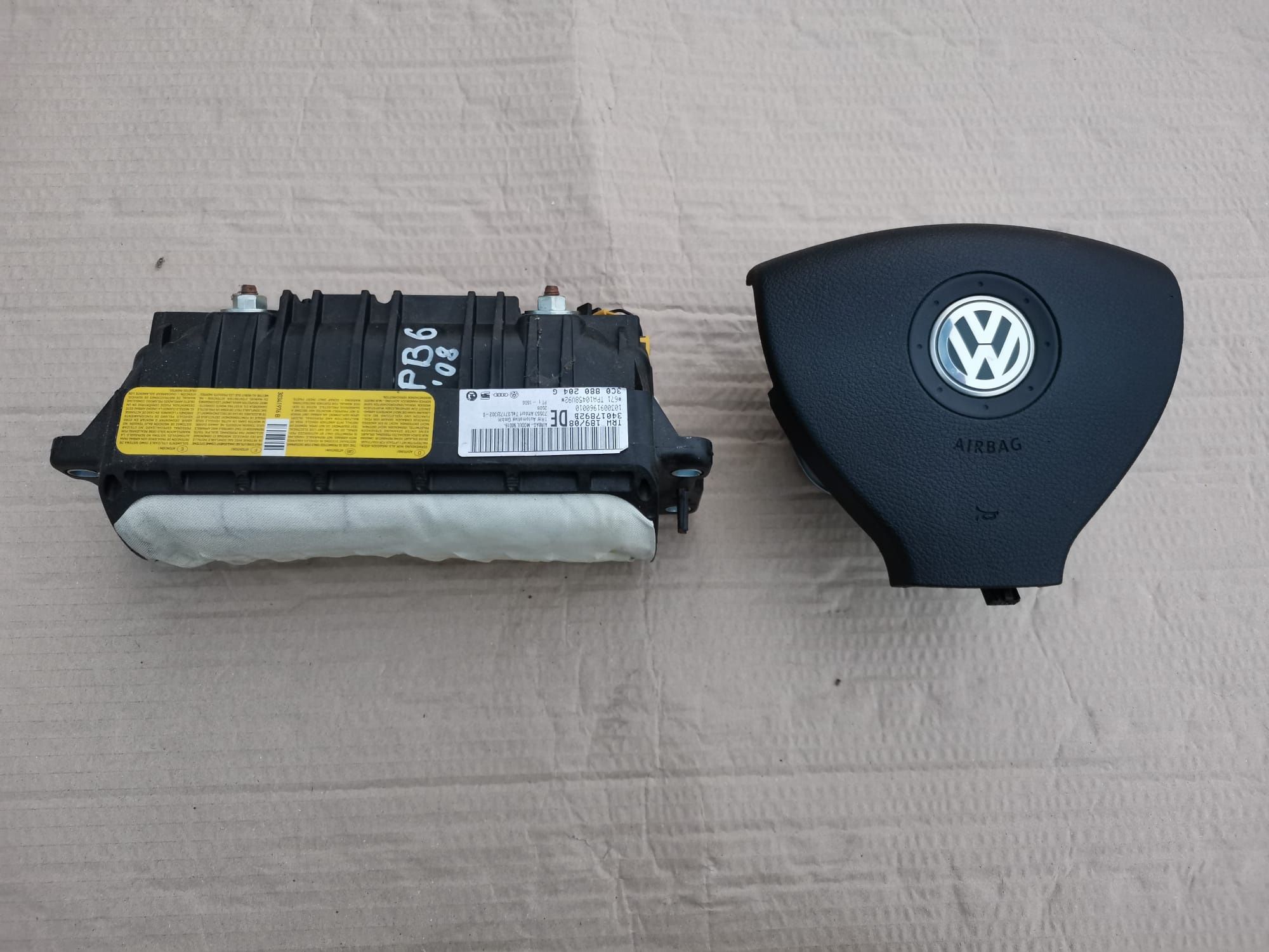 Airbag volan pasager cortina vw passat b6 1K0880201BT 3C0880204G