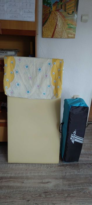 Детско легло с размери 125 65 60 с дунапренен матрак