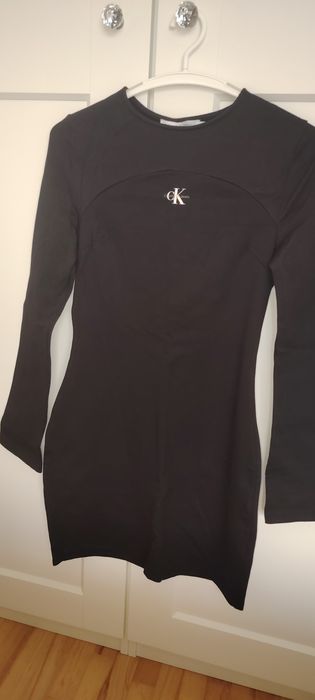 Дамска черна рокля CALVIN KLEIN