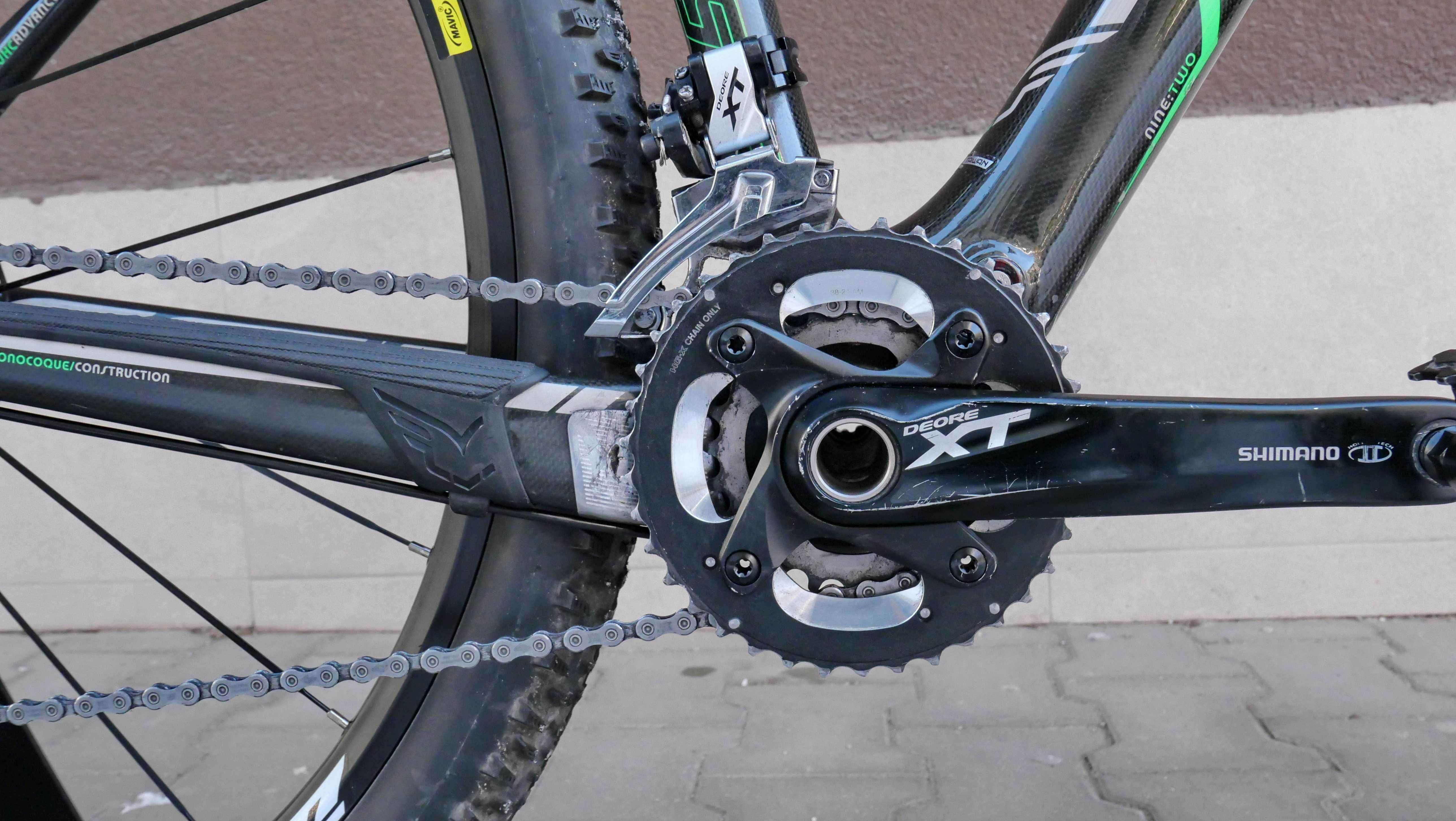 Felt Nine 30, 29, M, карбон, 11.3 кг., RockShox Reba, 2x10 Deore XT