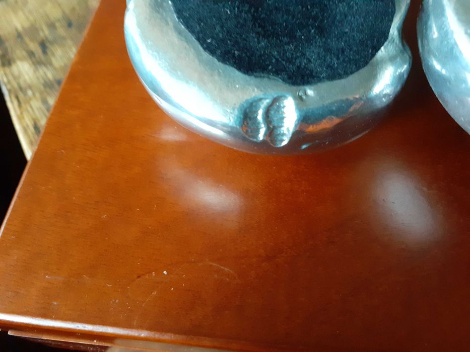 часовник и преспапие АRT GALLERY арт за бюро ръчна изработка