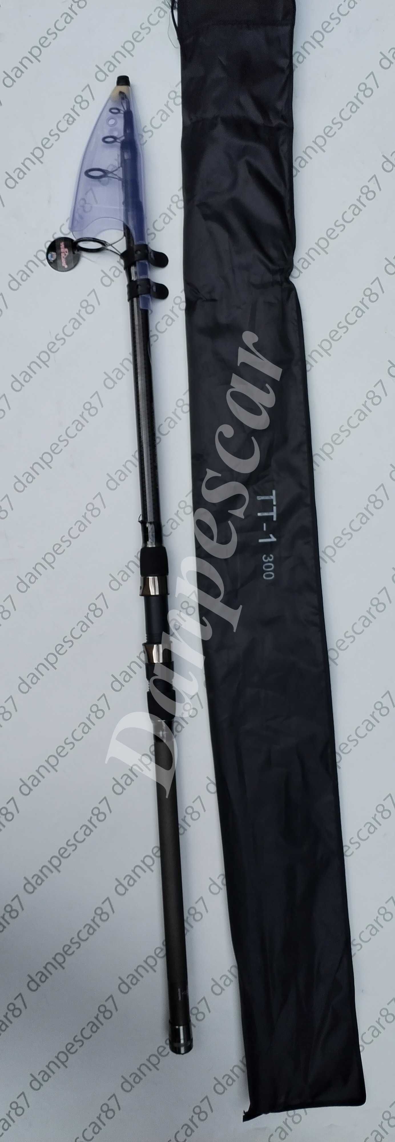 Lanseta CARBON Telescopica BLACK FOX TT1 3.00m 100-200gr