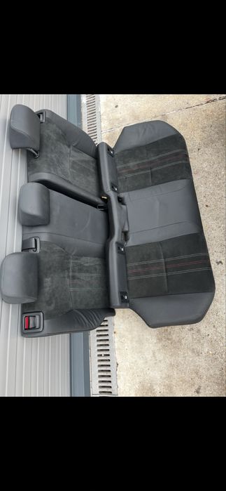 Полу кожен салон за Toyota CHR 2020г/тоьота /кожа+велур/ подгрев