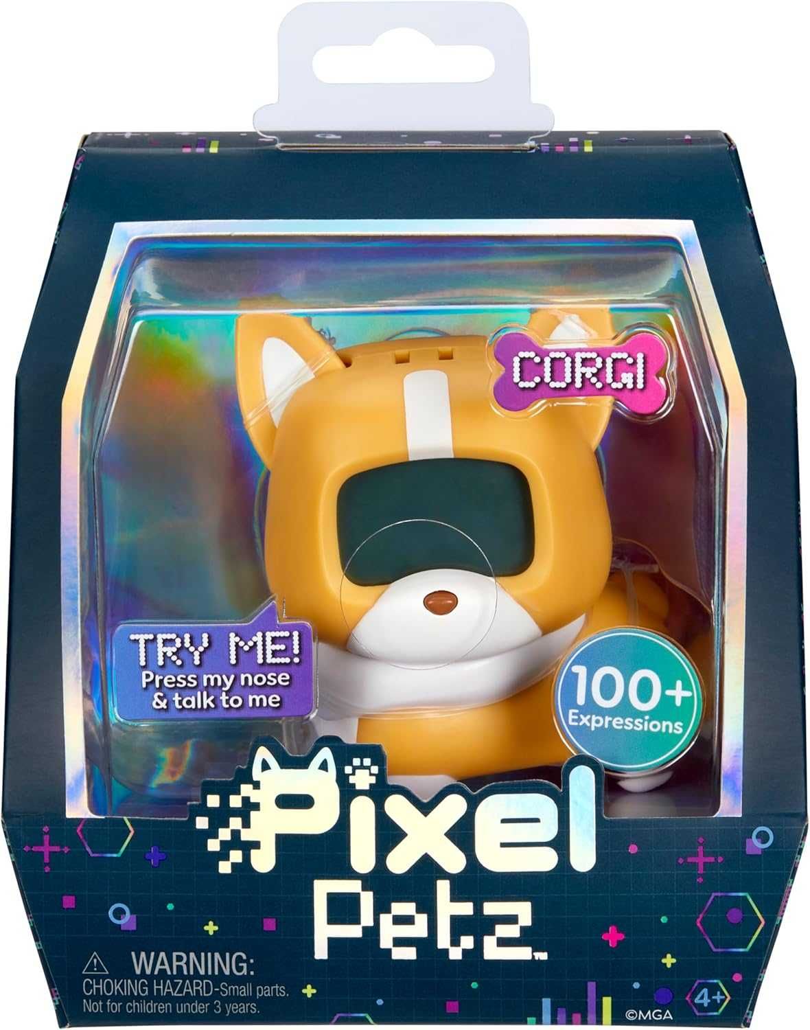 Интерактивна играчка Pixel Petz кученце далматинец корги мигащи очи
