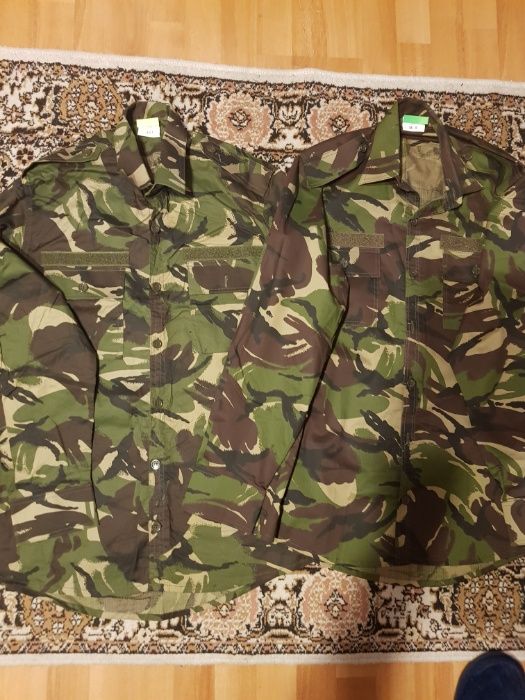 Camasa ripstop - 2 bucati, noi, marimi 36/II si 40/I