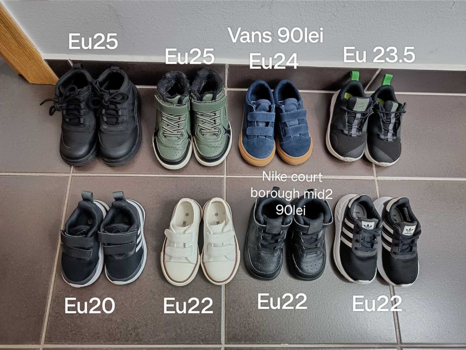 Pantofi pentru copii în stare foarte bună