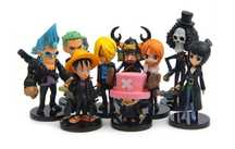Set Figurina One Piece Luffy Zoro Sanji Robin Nami Brook anime 5-10 cm