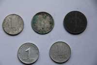 Монета 1 пфенинг Германия - ГДР, 1952г.