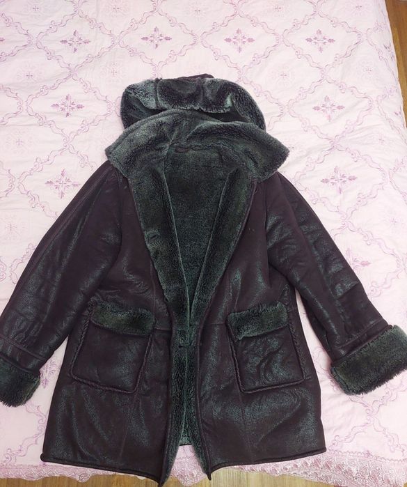 Дубленка с лазерной обработкой