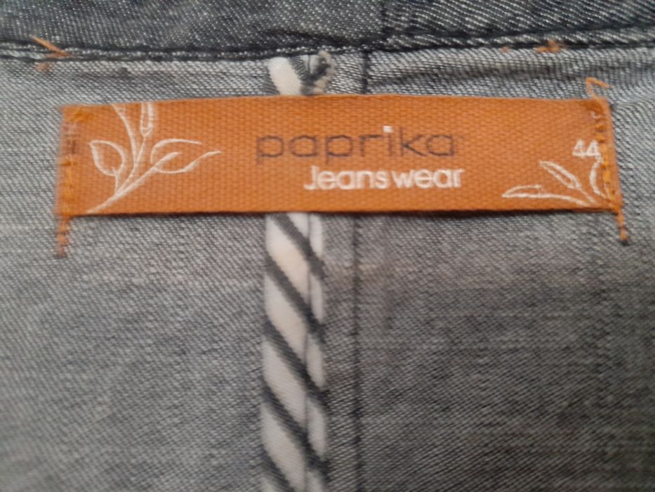 Sacou din jeans gri Paprika marimea 44