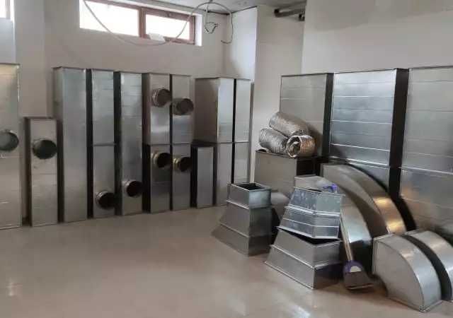 Правоъгълни Въздуховоди за промишлена аспирация