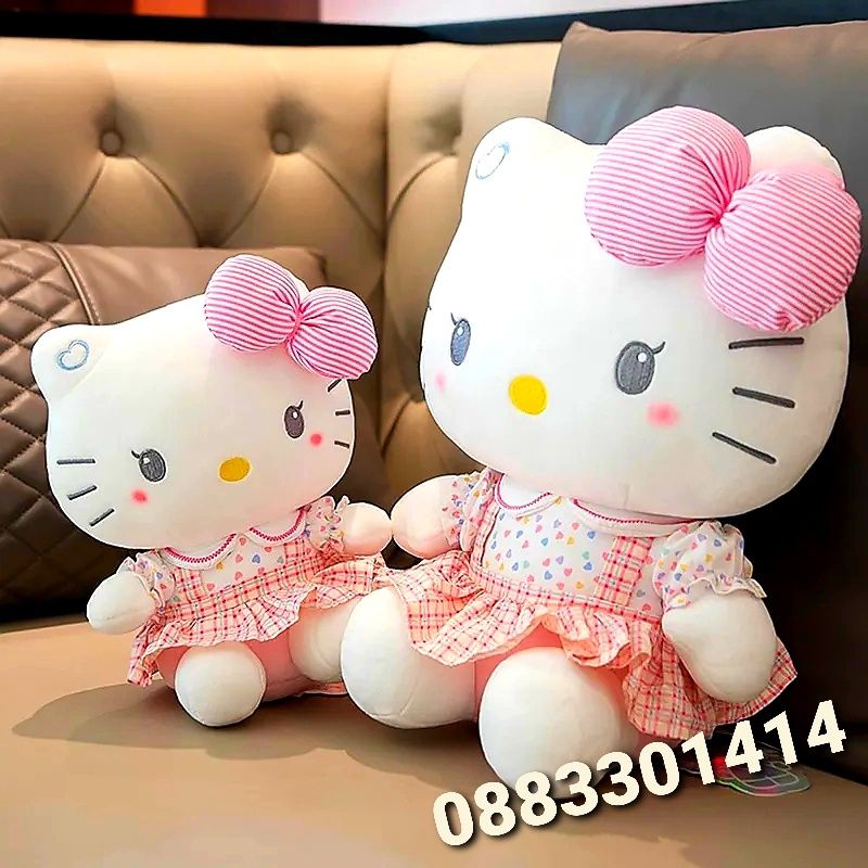 Hello Kitty Коте Плюшено коте 50см Хело Кити