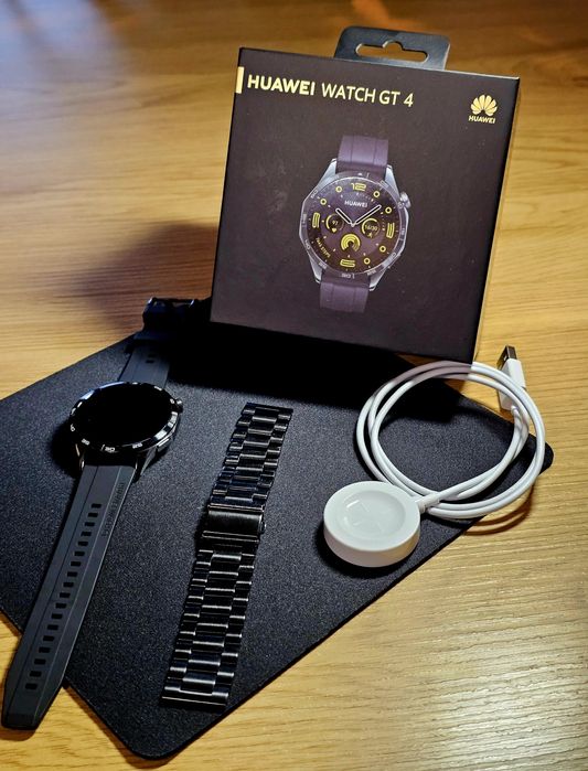 Smartwatch Huawei GT4 Negru - garanție