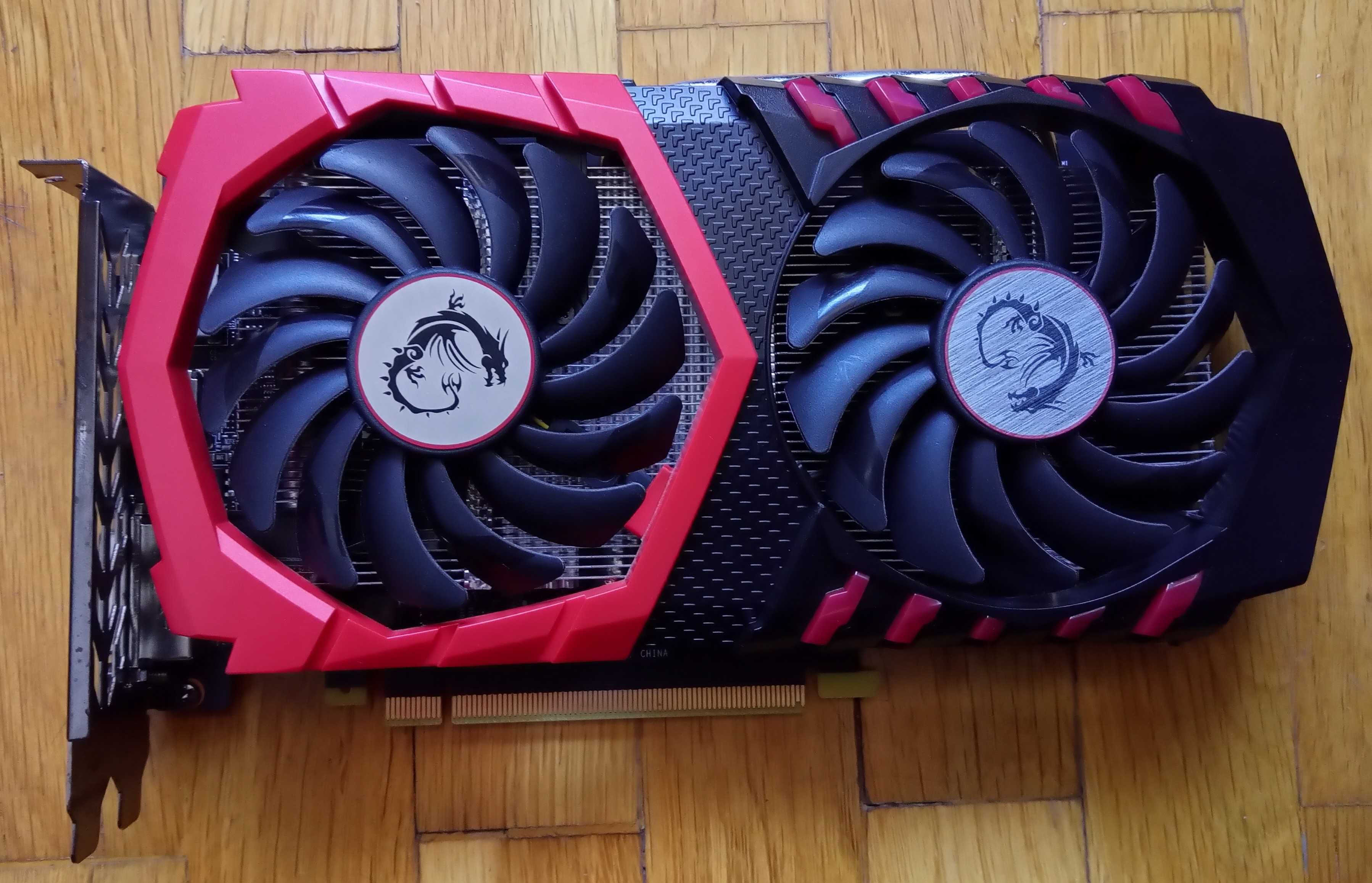 Видео карта VGA MSI GTX1050TI GAMING X 4G