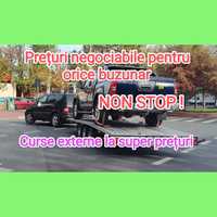 Tractari auto / Platforma auto / Asistență rutieră / NON STOP A1 A2 A3