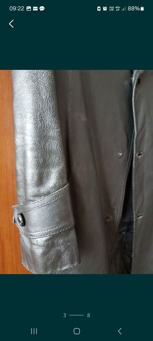 Haina  Palton din piele Naturala