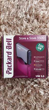 Hard Drive Extern HDD 250GB Packard Bell Store&Save