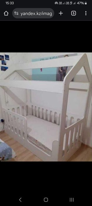 Кроватка домик .