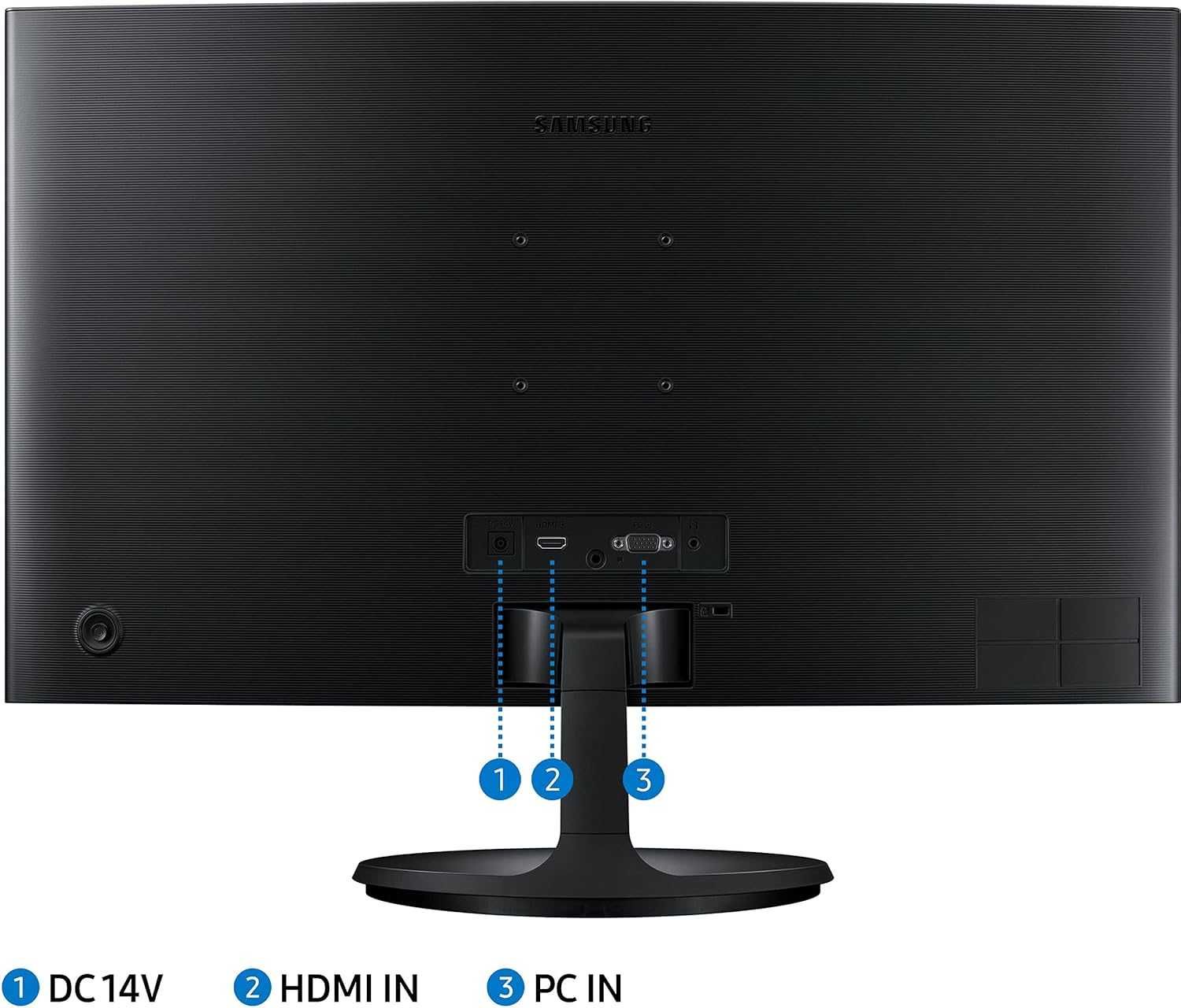 [НОВЫЙ] Монитор Samsung 24" S3 S36C LS24C360EAMXUE FHD 75Hz CURVED